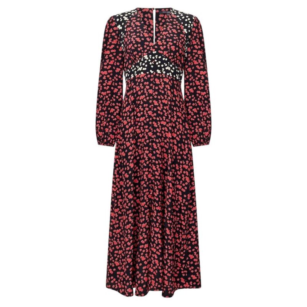 French Connection Womens/Ladies Delphine Maxi Dress / Black